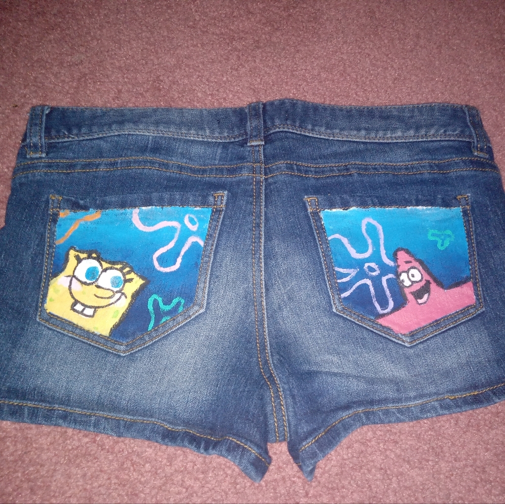 🐌  SPONGEBOB Denim Shorts 🐌